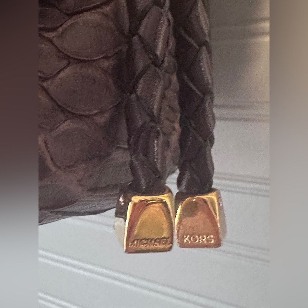 Michael Kors *RARE* Collection Python Skorpios Runway Line Hobo Bag MSRP:$2,795 - Picture 6 of 13